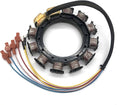 STATOR, MERC., 3/4 CYL, 9 AMP (DROP