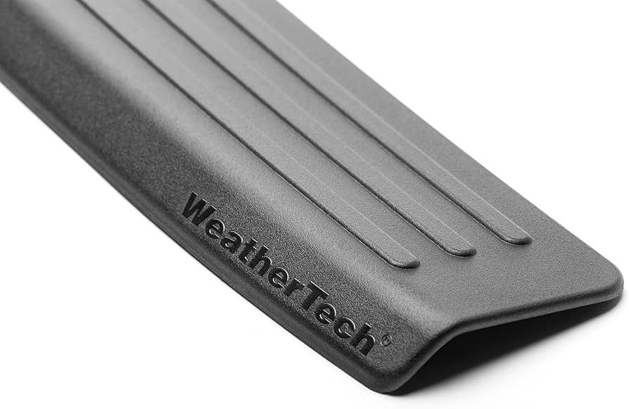 WeatherTech 19-25 Lexus ES Behind 2nd Row BumperTopper - Black