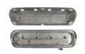 2-Piece Alm Valve Cover Set GM LS Natural Finish