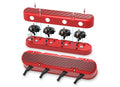 2-PIECE CAST ALUM. V/C,GLOSS RED FINISH