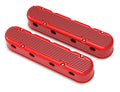 2-PIECE CAST ALUM. V/C,GLOSS RED FINISH