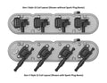 2-PIECE VALVE COVER GM LS CHEVROLET LOGO