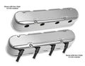 2-PIECE CAST ALUM. V/C, POLISHED FINISH