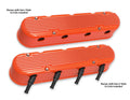 2-PIECE CAST ALUM. V/C,FACT ORNG FINISH