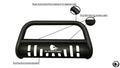 TEXTURED BLACK BULL BAR-T