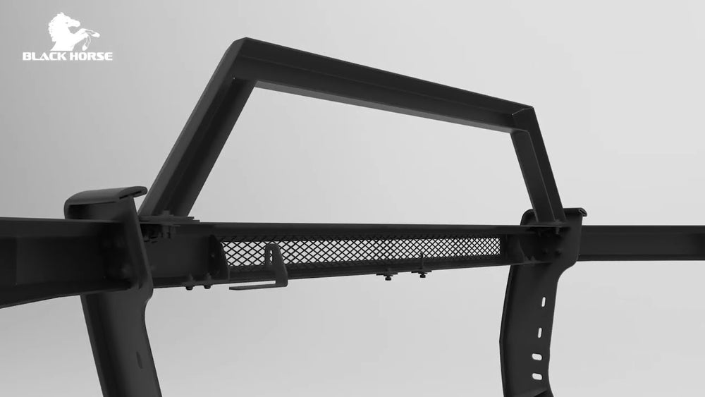 BLACK RAMBLER GRILLE GUARD KIT