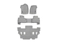 WeatherTech Grey Front Rear and Rear Floorliners Fits -20-20 Cadillac Chevrolet GMC 46607-1-2-7