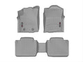 WeatherTech Grey Front and Rear Floorliners Fits -20-17 Tacoma 468721-460215