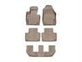 WeatherTech Tan Front Rear and Rear Floorliners Fits -25-26 Volvo 45828-1-4-3