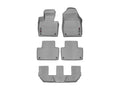 WeatherTech Grey Front Rear and Rear Floorliners Fits -21-25 Volvo 46828-1-4-6
