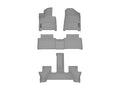 WeatherTech Grey Front Rear and Rear Floorliners Fits -24-26 Hyundai 461865-1-5-4