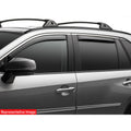 WeatherTech 11-19 Ford Explorer Front Rear Front & Rear Side Window Deflectors-Dark Tint
