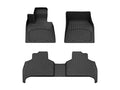 WeatherTech Black Front Rear FloorLiner HP Fits -24-26 BMW 441507-1-2IM