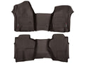 WeatherTech Cocoa Front and Rear Floorliners - Over The Hump Fits -20-19 Chevrolet GMC 475431-475423