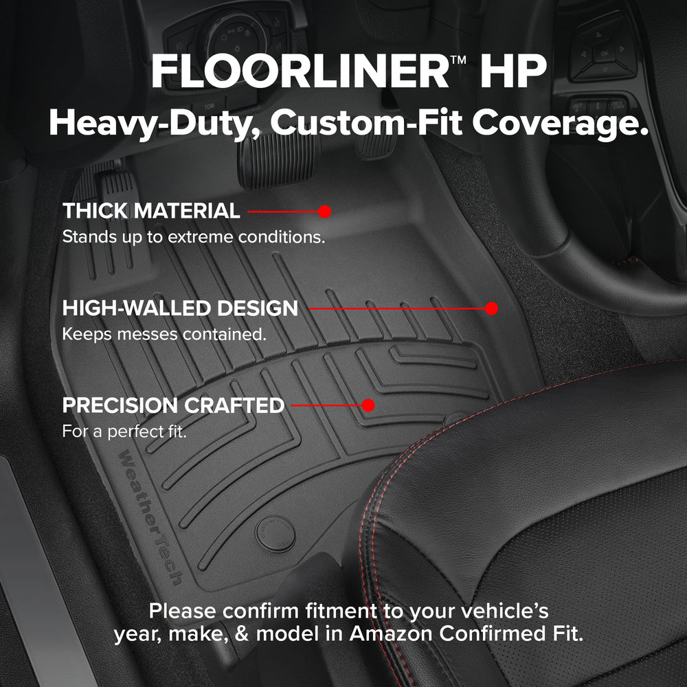 WeatherTech Grey Front Rear FloorLiner HP Fits -20-25 Aviator 461576-1-2IM