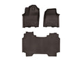 WeatherTech Cocoa Front Rear FloorLiner HP Fits -25-26 Dodge RAM 4718771IM-4714282IM