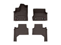 WeatherTech Cocoa Front and Rear Floorliners Fits -22-23 LX 471785-1-2
