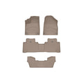 WeatherTech Tan Front Rear Rear FloorLiner HP Fits -20-20 MDX 45576-1-2-4IM
