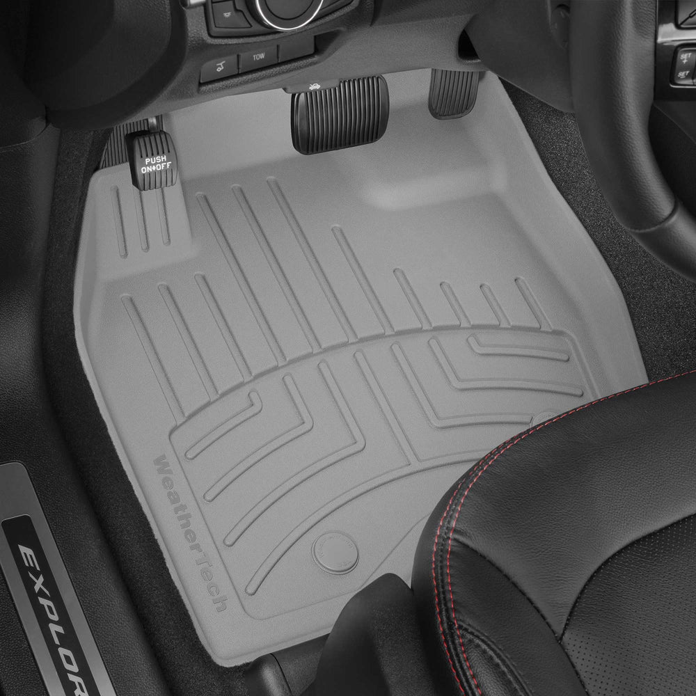WeatherTech Black Front Rear Rear FloorLiner HP Fits -20-16 Explorer 447041IM-44359-2-3IM