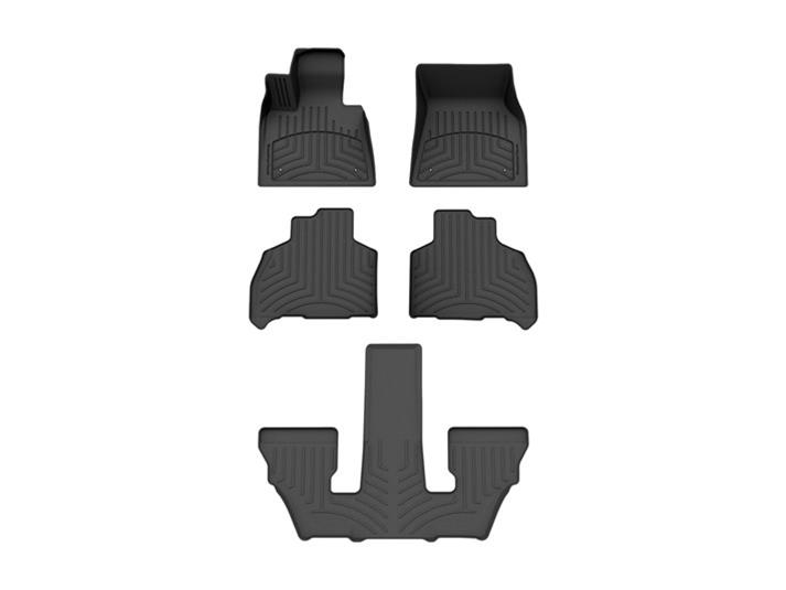 WeatherTech Black Front Rear Rear FloorLiner HP Fits -23-26 BMW 441507-1-5-6IM