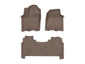WeatherTech Tan Front Rear FloorLiner HP Fits -25-26 Dodge RAM 4518771IM-4514282IM