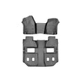 WeatherTech Black Front and Rear Floorliners - Over The Hump Fits -20-20 Chevrolet GMC 445431-446073