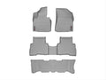 WeatherTech Grey Front Rear and Rear Floorliners w Center Aisle Fits -20-15 Sorento 46556-1-2-464404
