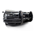 24C MUSTANG GT PUSH BUMPER ELITE UPPER SIDE WING WRAP SEMIGLOSS BLACK