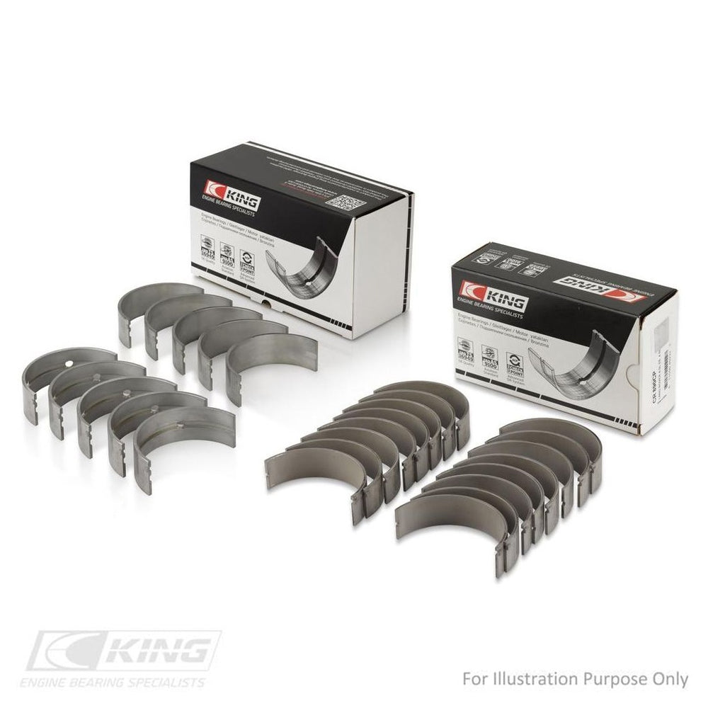 King Engine Bearings GM 6.6L V8 Duramax Turbo Diesel L5P Late (OSOD) Main Bearing Set - Size +0.50mm