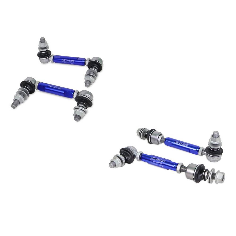 SuperPro 03-24 Toyota 4Runner HD Adjustable End Link Set (TRC1285L + TRC1285V)