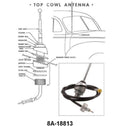 67-68 W/O AC HEATER CABLE SET