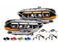 XB LED HEADLIGHTS: 18-23 FORD MUSTA