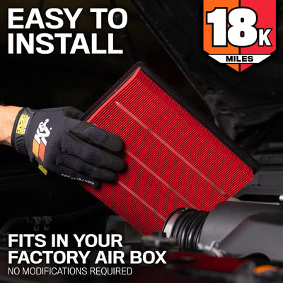 K&N Nissan Altima L4-2.5L F/I 13-18 Air Filter