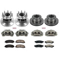 Power Stop 10-11 Ford F-350 Super Duty Autospecialty Kit w/ Calipers - Front and Rear