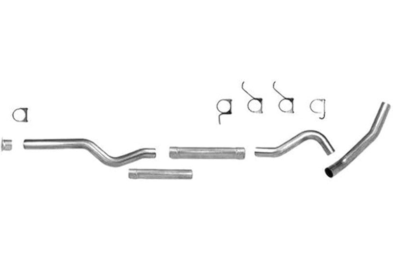 Diamond Eye K4110A-1 4-Inch Aluminized Diesel Exhaust System Kit