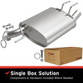 MagnaFlow Rear Muffler Kit Replacement Honda108-0275