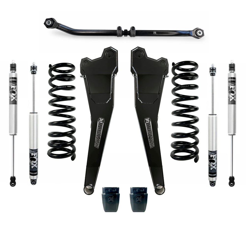 Kryptonite RAM 2500 STAGE 3 LEVELING KIT WITH FOX SHOCKS 2014-2025 KRDD14STAGE3FOX