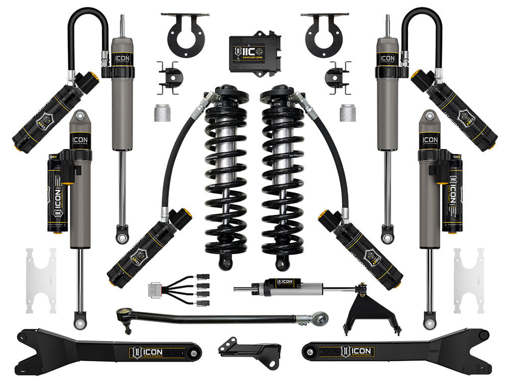 23C F250/F350 2.53IN STAGE 7 COILOVER CONVERSION SYSTEM W/ RADIUS ARMS