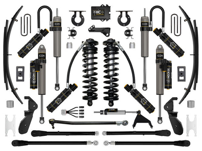 23C F250/F350 2.53IN STAGE 7 COILOVER CONVERSION SYSTEM W/ 4LINK/EXPANSION PACK