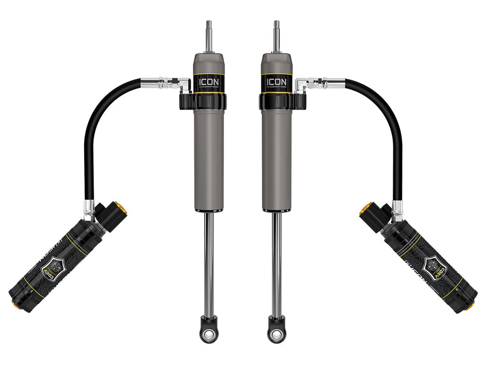 2025 Toyota 4Runner 0-3 Inch Lift Rear V.S. 2.5 Aluminum Series Shock Absorbers Remote Reservoir W/ CDEV Pair Icon Vehicle Dynamics