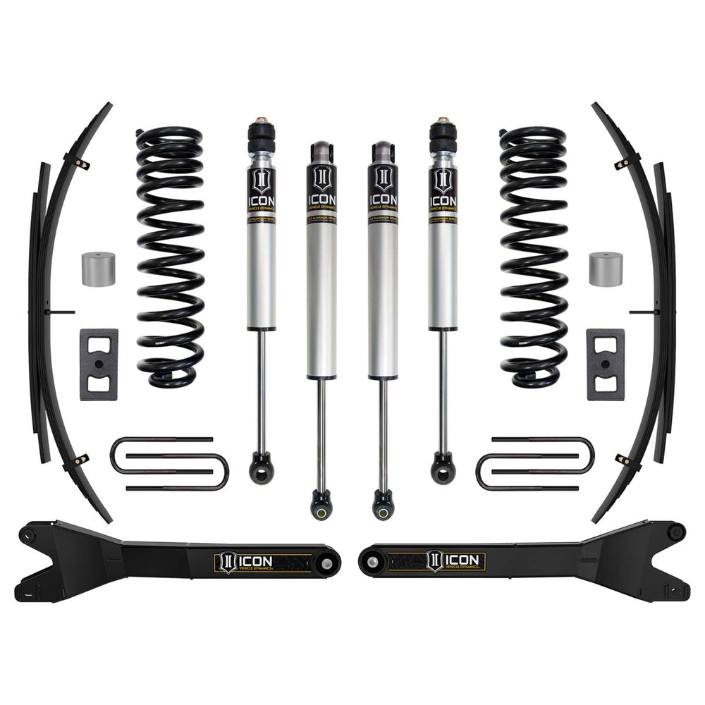 23C F250/F350 DIESEL 2.5IN STAGE 6 SUSPENSION SYSTEM W/ RADIUS ARM/EXPANSION PACK