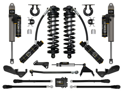 23C F250/F350 2.53IN STAGE 6 COILOVER CONVERSION SYSTEM W/ 4LINK