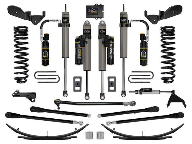 23C F250/F350 DIESEL 2.5IN STAGE 6 SUSPENSION SYS W/ 4LINK/EXPANSION PACK