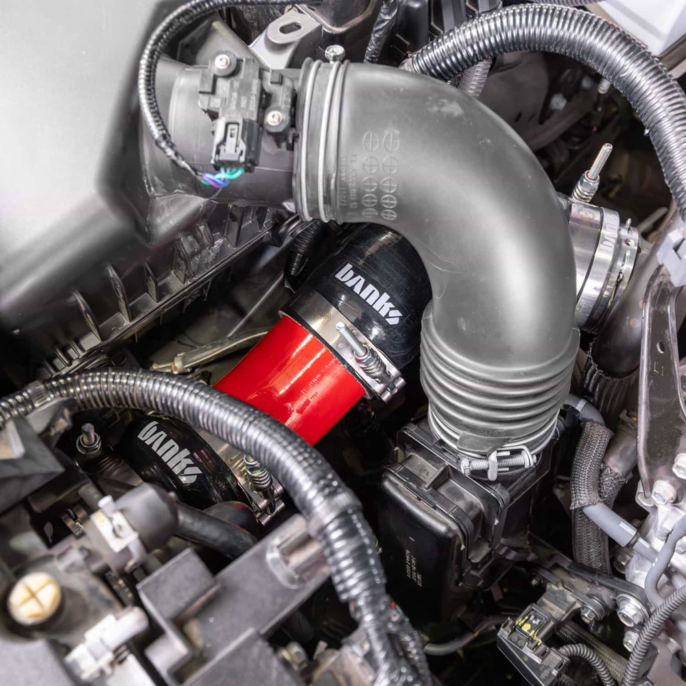 Banks Power 2024 Toyota Tacoma Boost Tube System - Red