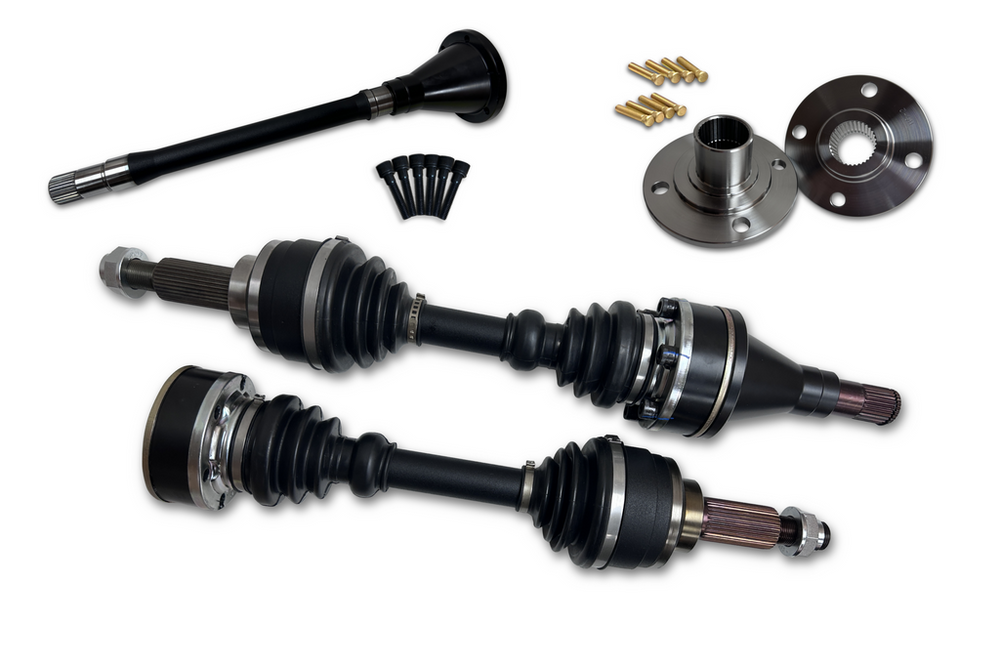 DSS Honda EG/EK/DC w/ K-Series Pro-Elite Axle/Hub & 28-Spline Intermediate Bar Kit