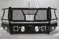 25C F150 (EX RAPTOR) ORIGINAL FRONT BUMPER W/SENSORS (WORKS W/ADAPTIVE CRUISE) GLOSS BLK