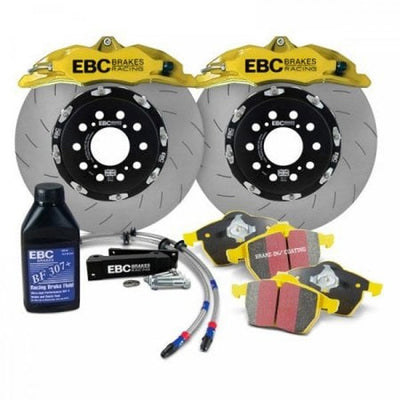 EBC Racing 13-25 Audi S3 8Y.2 2.0T Anodized Apollo-6 Calipers 380mm Rotors Front Big Brake Kit