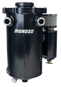 Moroso Pro Mod 7in Diameter 7qt Black PC Dry Sump Tank