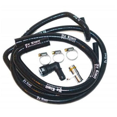No Limit Fabrication Ford 6.7 PowerStroke Boost Bundle Includes Hotside Coldside Charge Pipe Kits Black 2011-2016 67CLK23HO