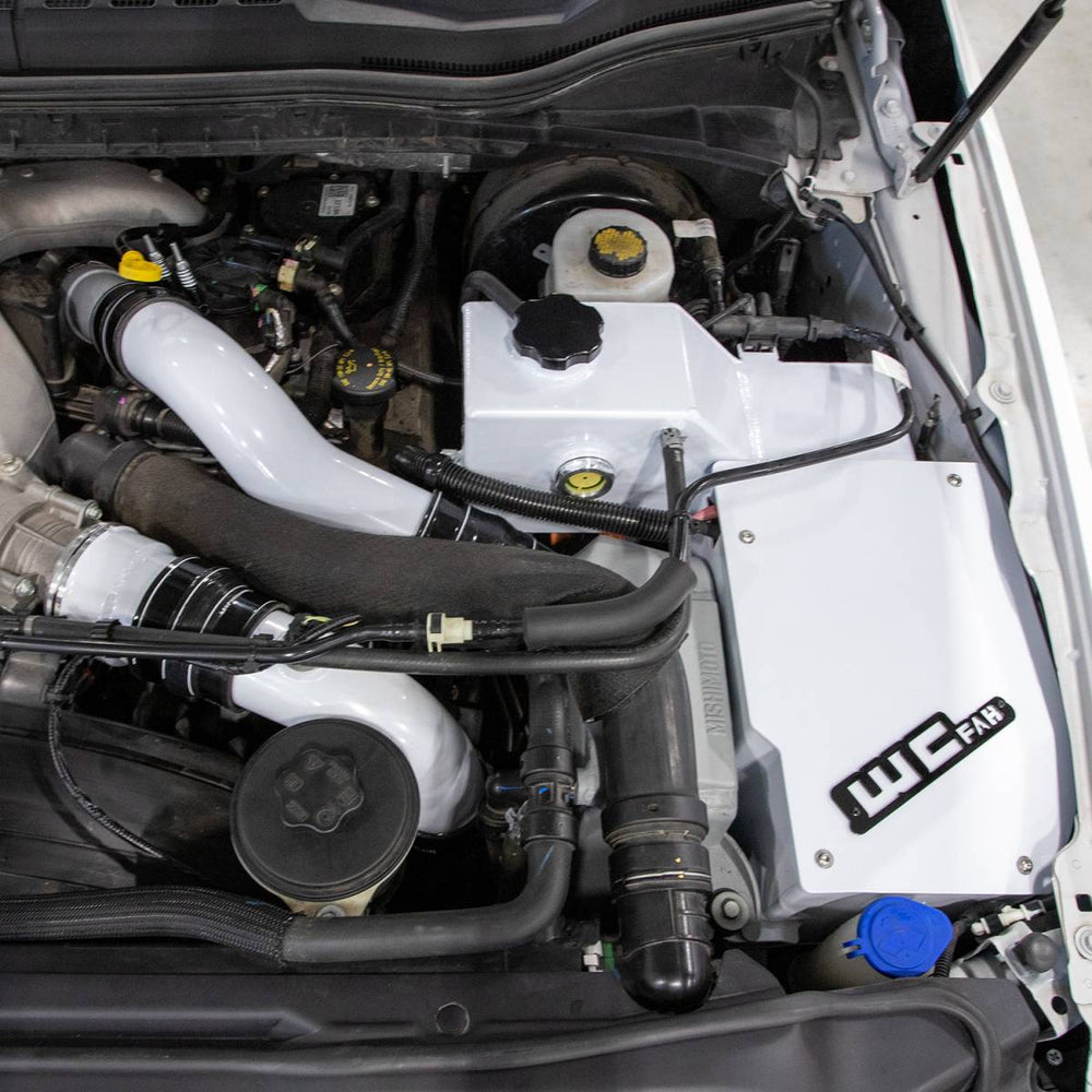 Wehrli 17-25 Ford 6.7L Powerstroke 6.7L High Flow Intercooler Pipe Kit - Gloss White